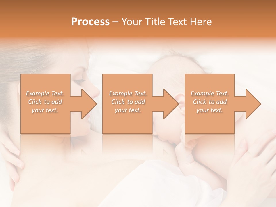 White Food Bonding PowerPoint Template