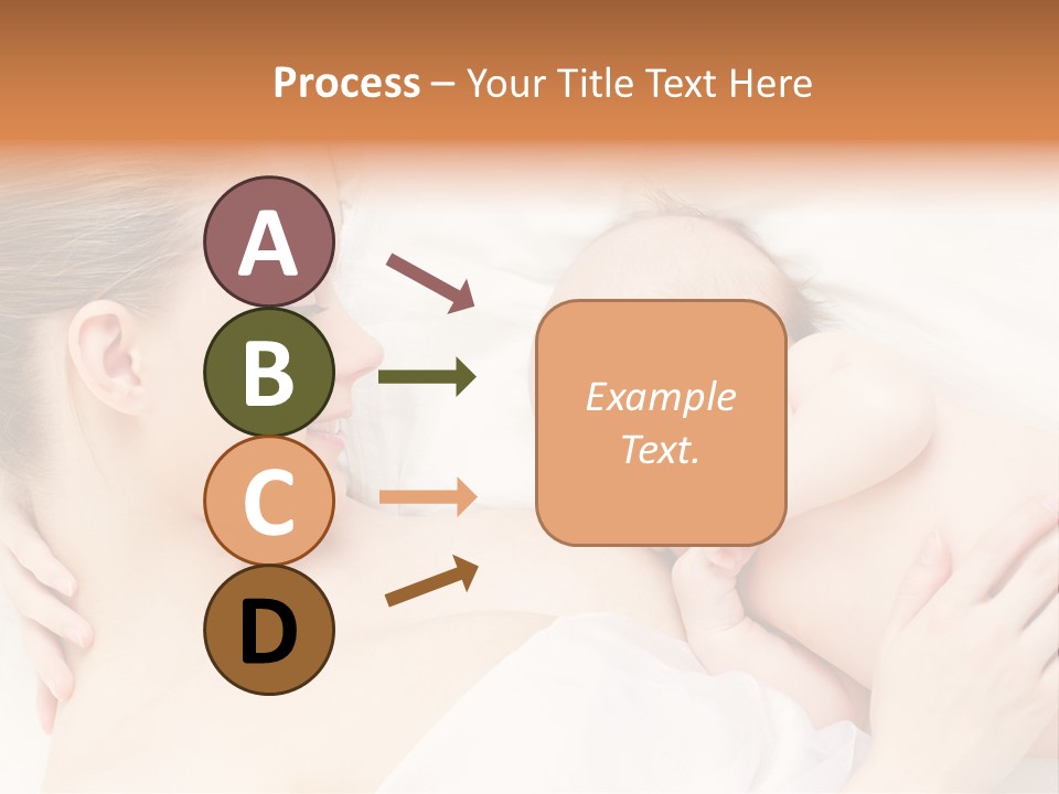White Food Bonding PowerPoint Template
