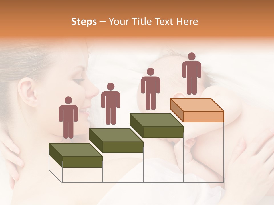 White Food Bonding PowerPoint Template