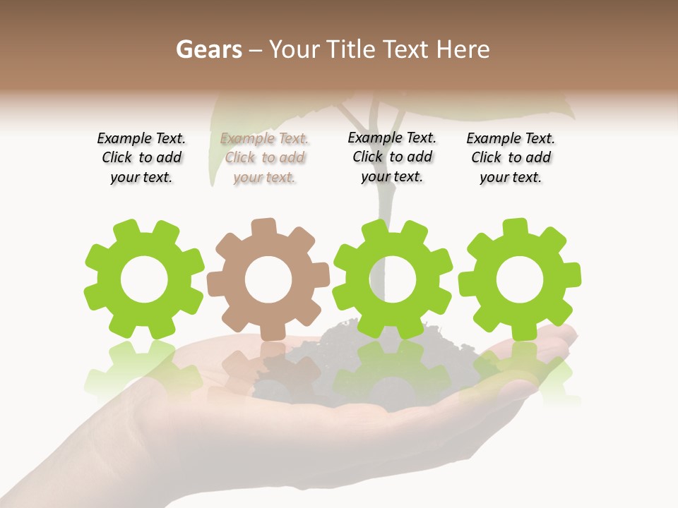 Thumb Develop Garden PowerPoint Template