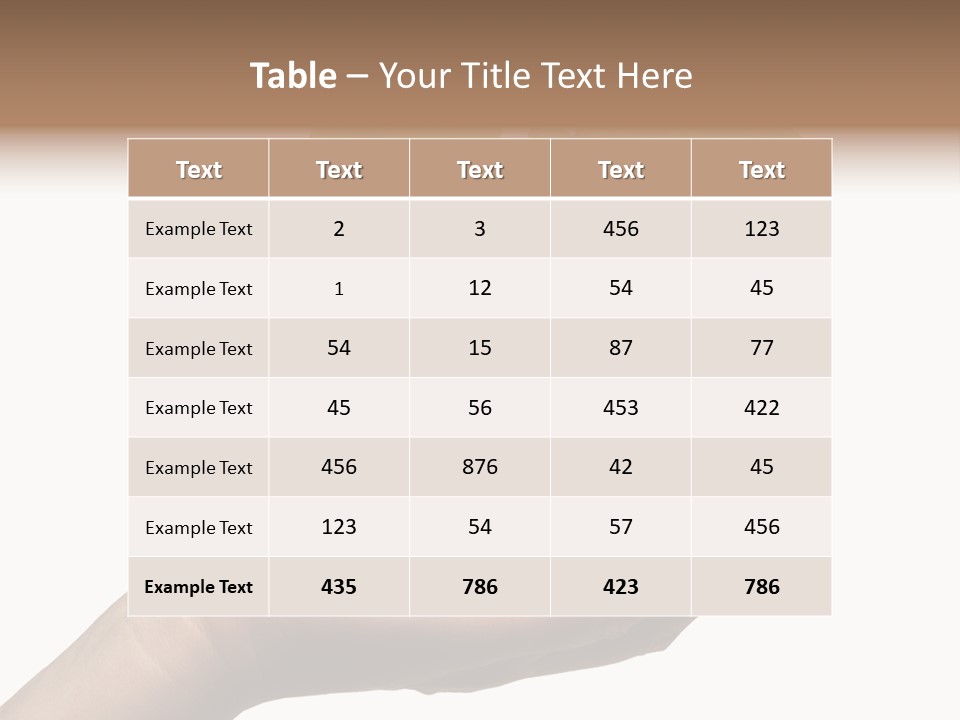 Thumb Develop Garden PowerPoint Template