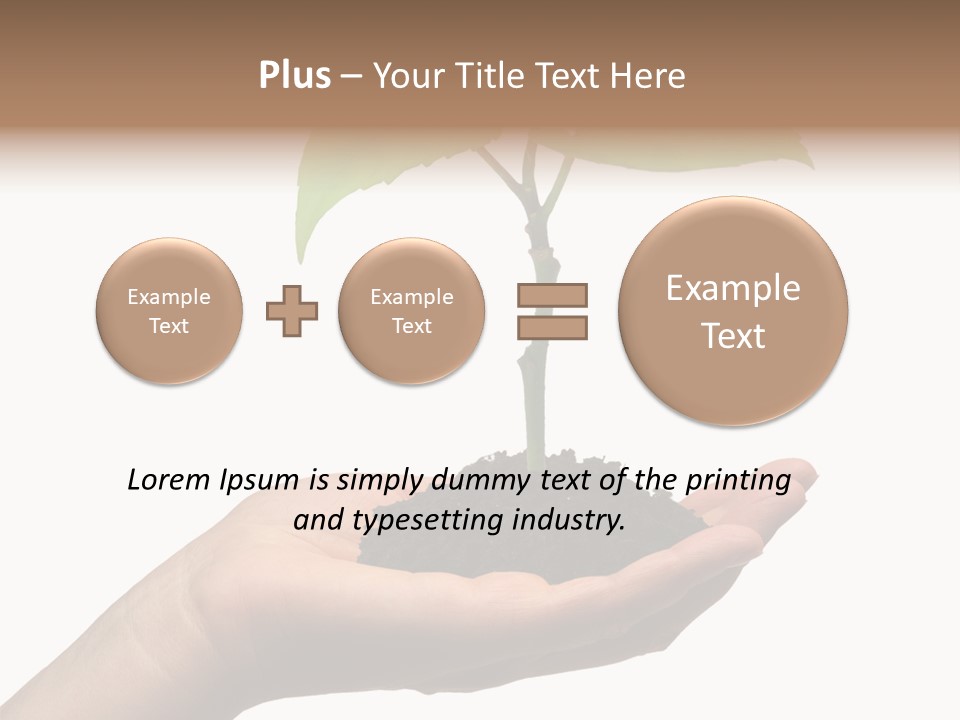 Thumb Develop Garden PowerPoint Template