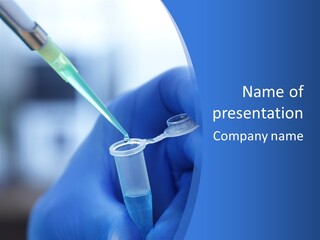 Medicine Modern Chemicals PowerPoint Template