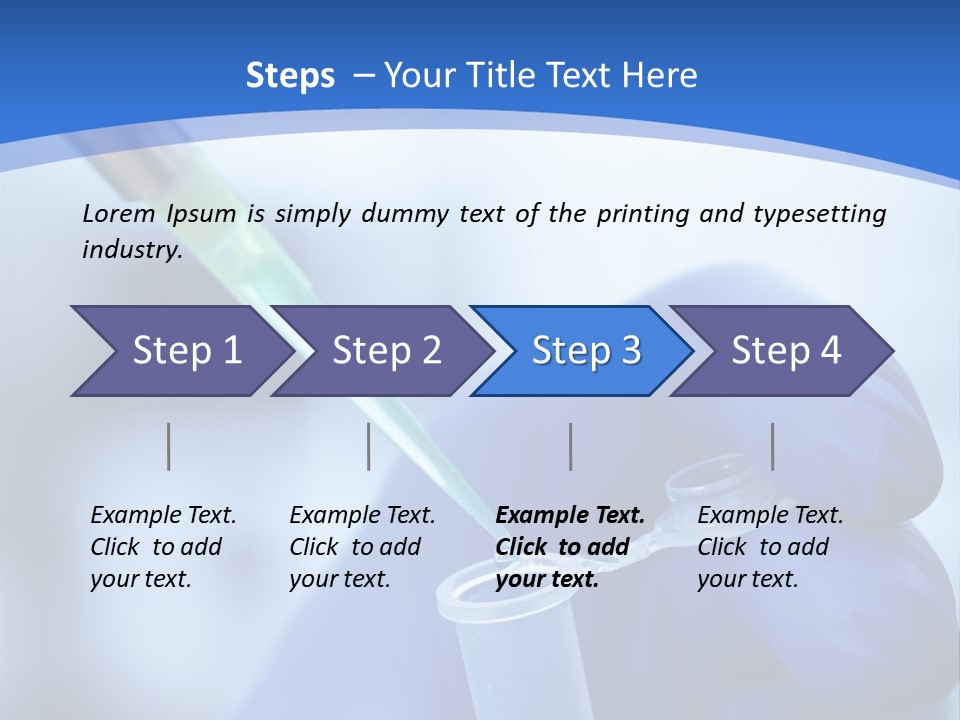 Medicine Modern Chemicals PowerPoint Template