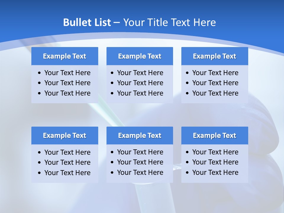Medicine Modern Chemicals PowerPoint Template