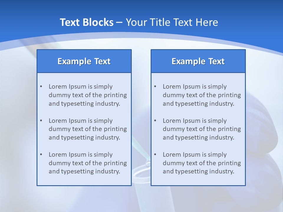 Medicine Modern Chemicals PowerPoint Template