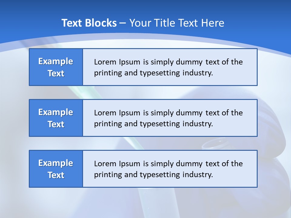 Medicine Modern Chemicals PowerPoint Template