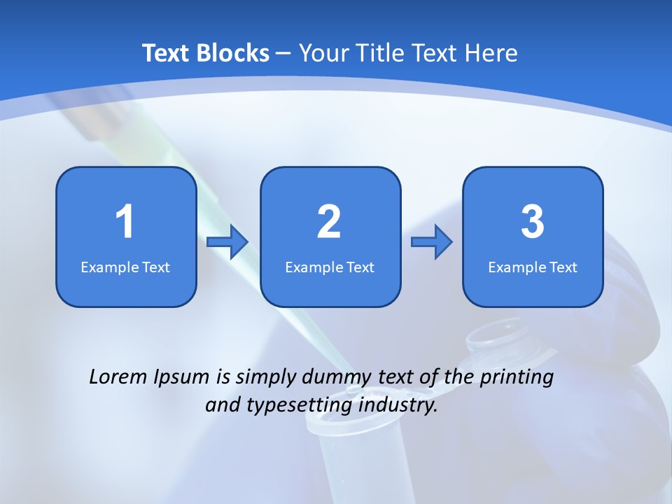 Medicine Modern Chemicals PowerPoint Template