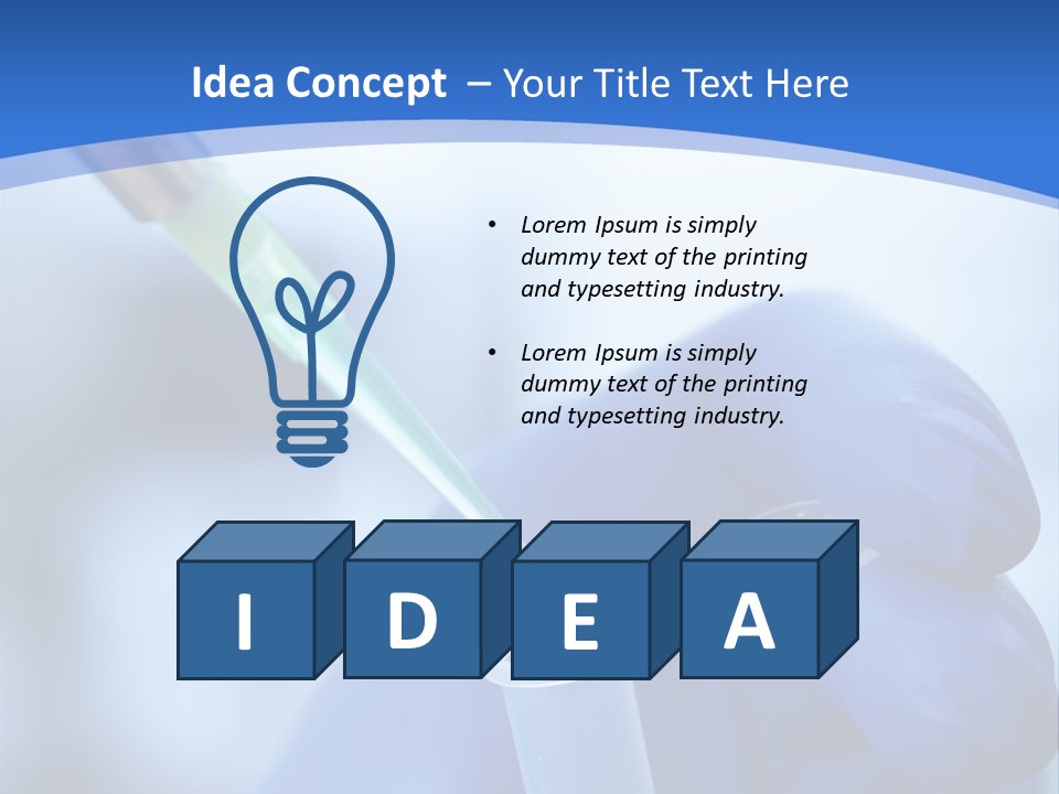 Medicine Modern Chemicals PowerPoint Template