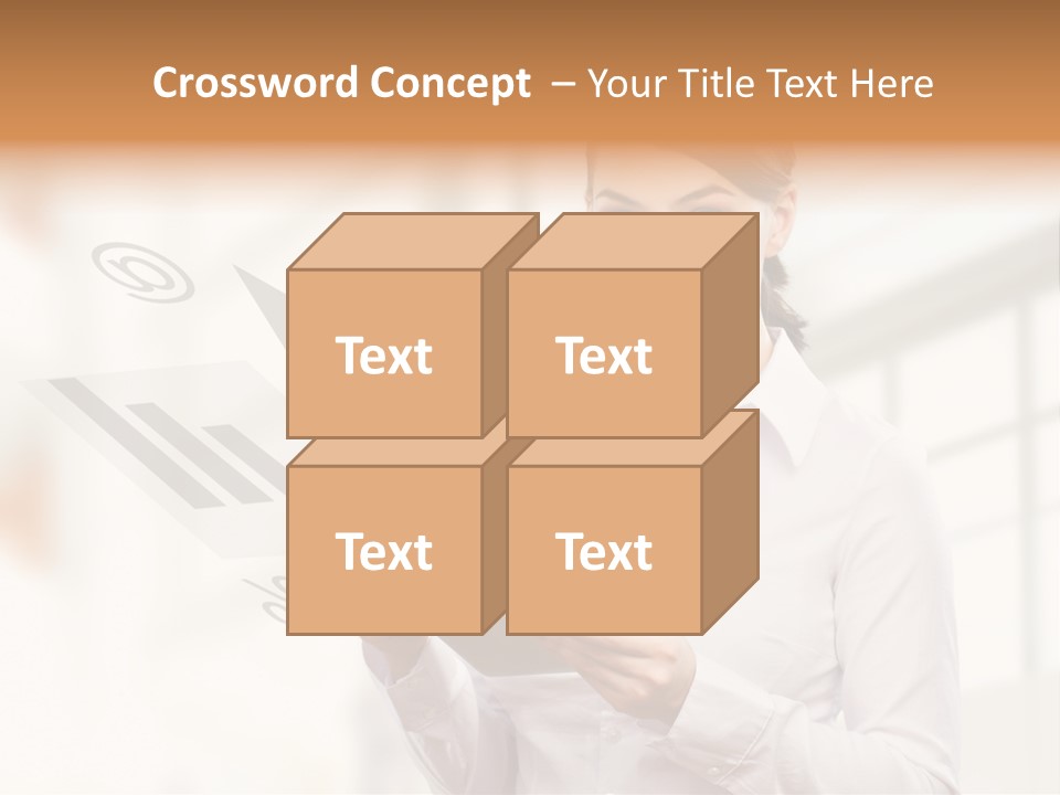 Corporate Beauty Tablet PowerPoint Template
