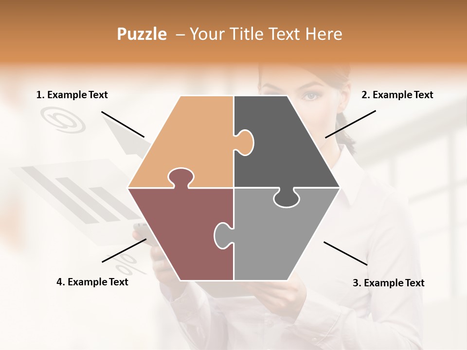 Corporate Beauty Tablet PowerPoint Template