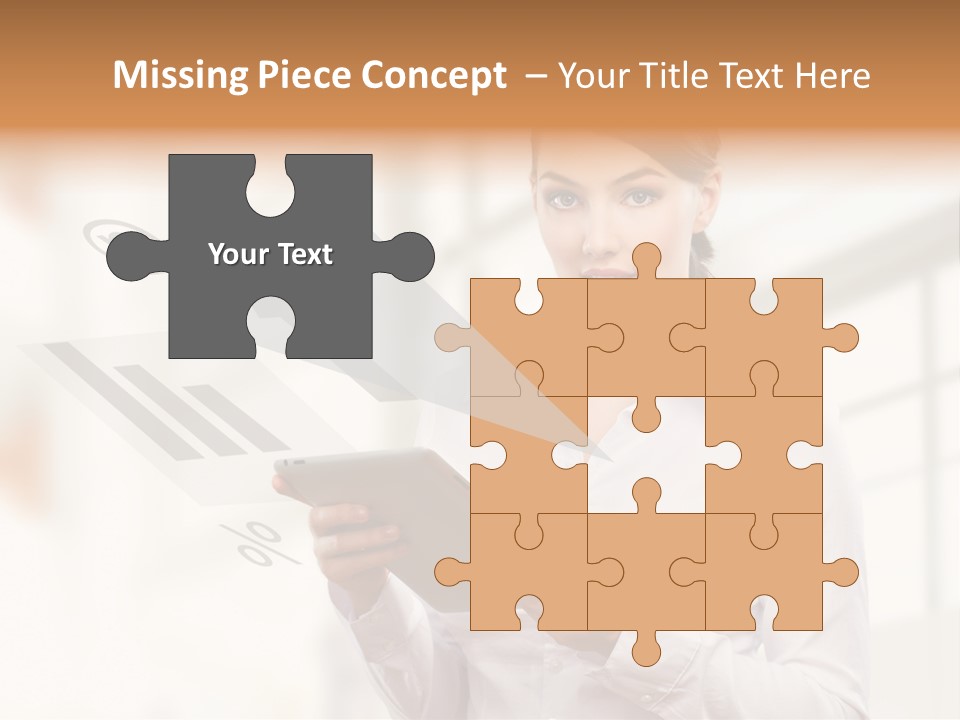 Corporate Beauty Tablet PowerPoint Template