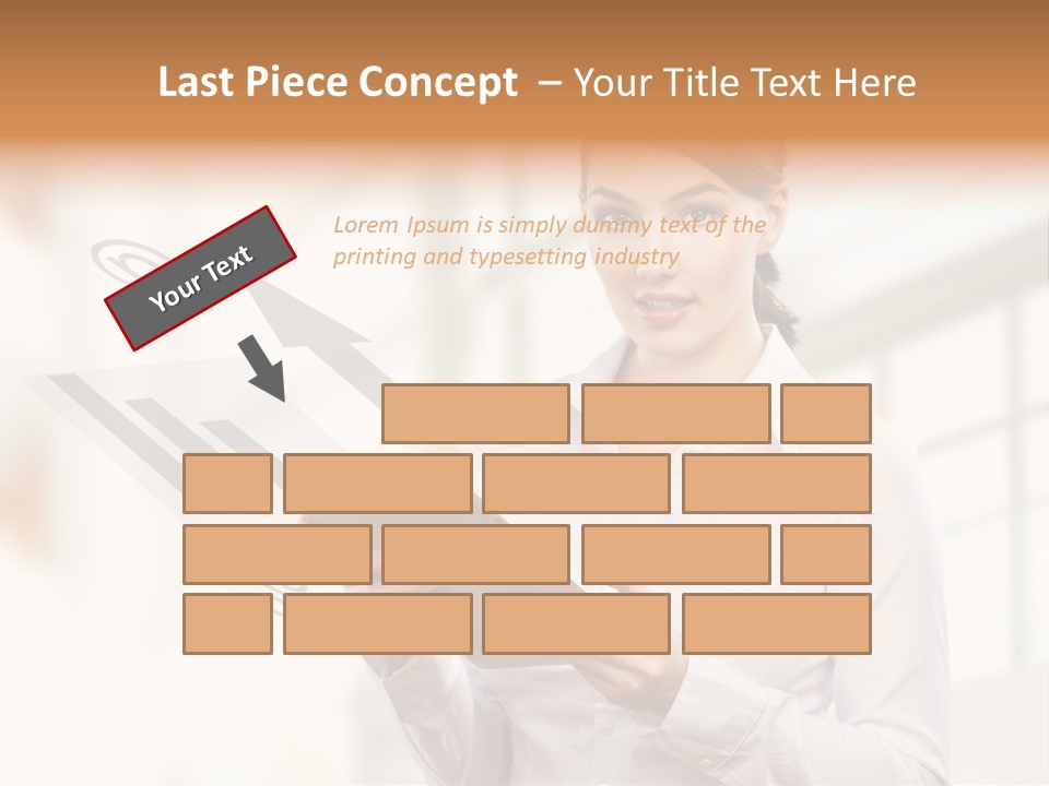 Corporate Beauty Tablet PowerPoint Template