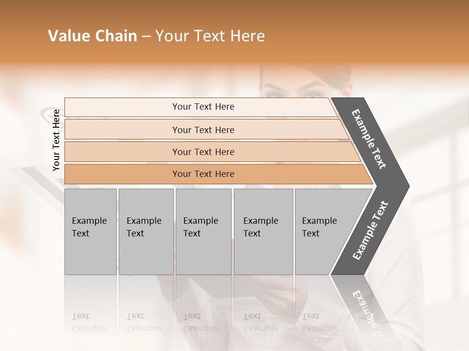 Corporate Beauty Tablet PowerPoint Template