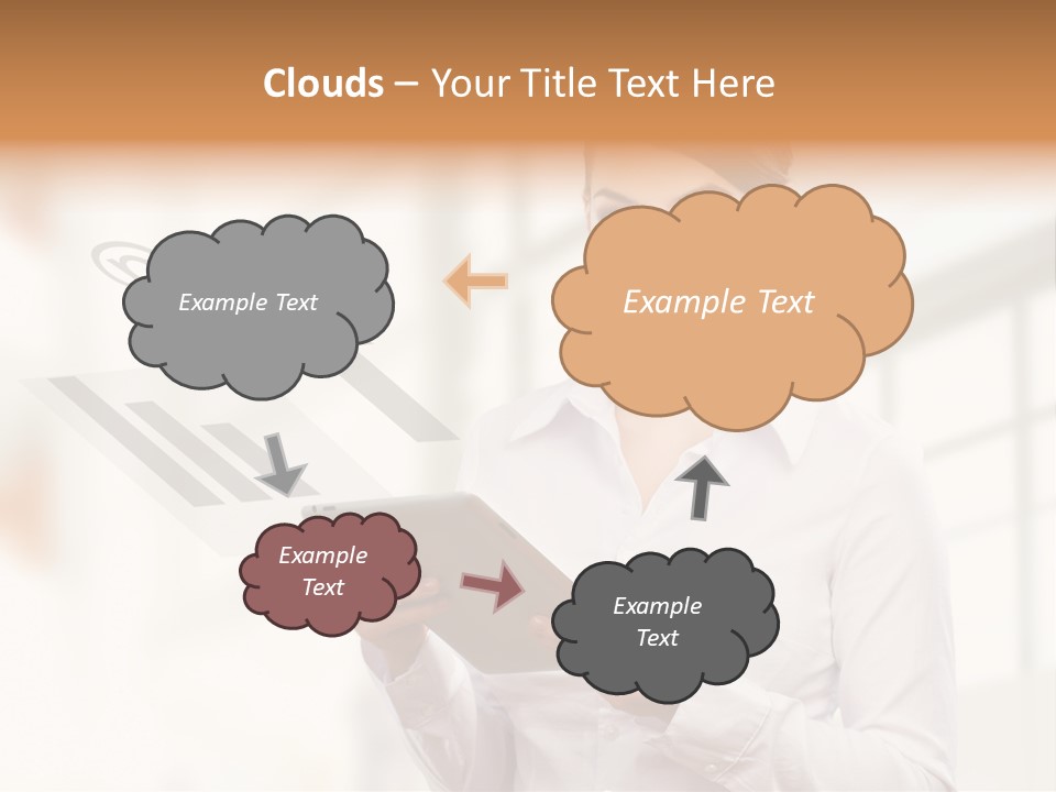 Corporate Beauty Tablet PowerPoint Template