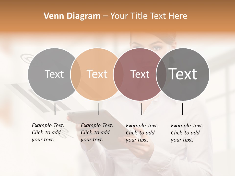 Corporate Beauty Tablet PowerPoint Template