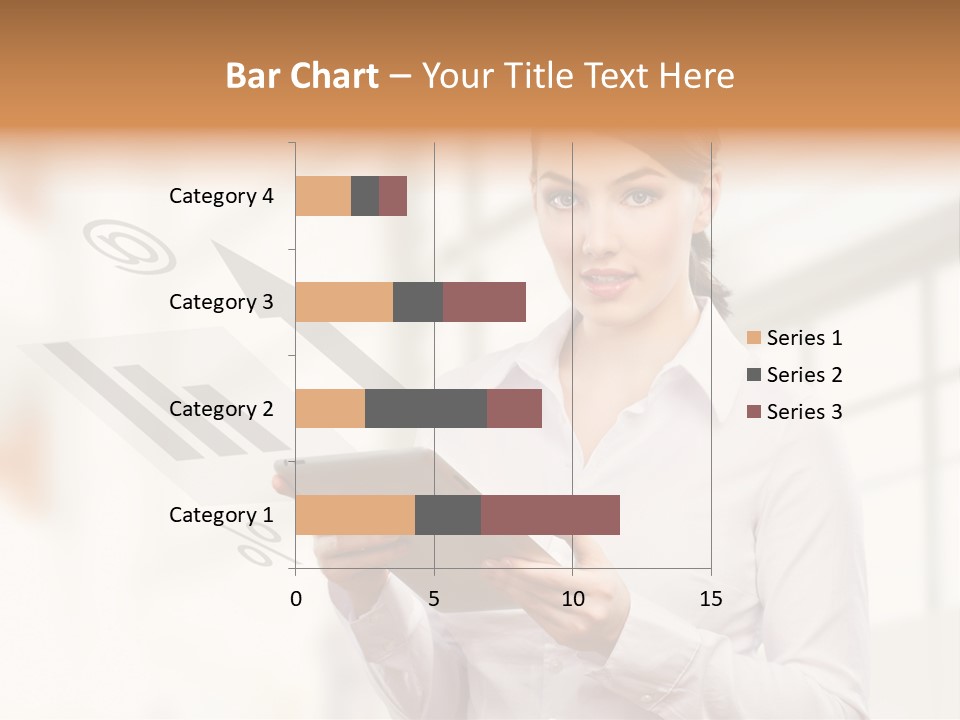 Corporate Beauty Tablet PowerPoint Template