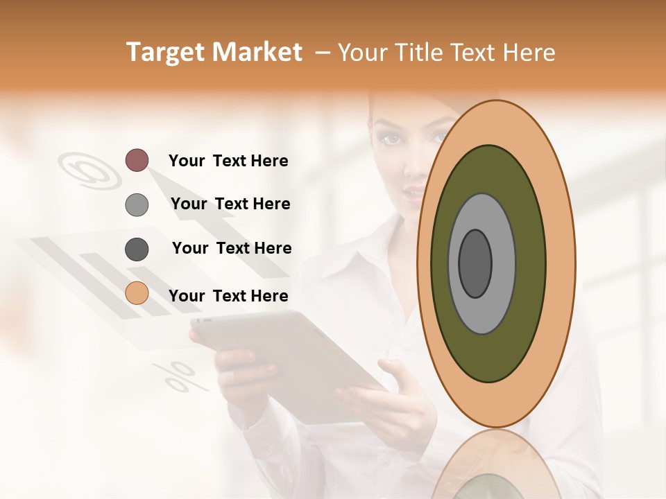 Corporate Beauty Tablet PowerPoint Template