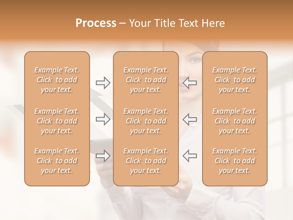 Corporate Beauty Tablet PowerPoint Template