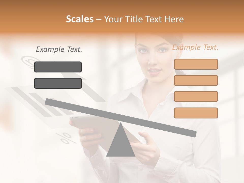Corporate Beauty Tablet PowerPoint Template