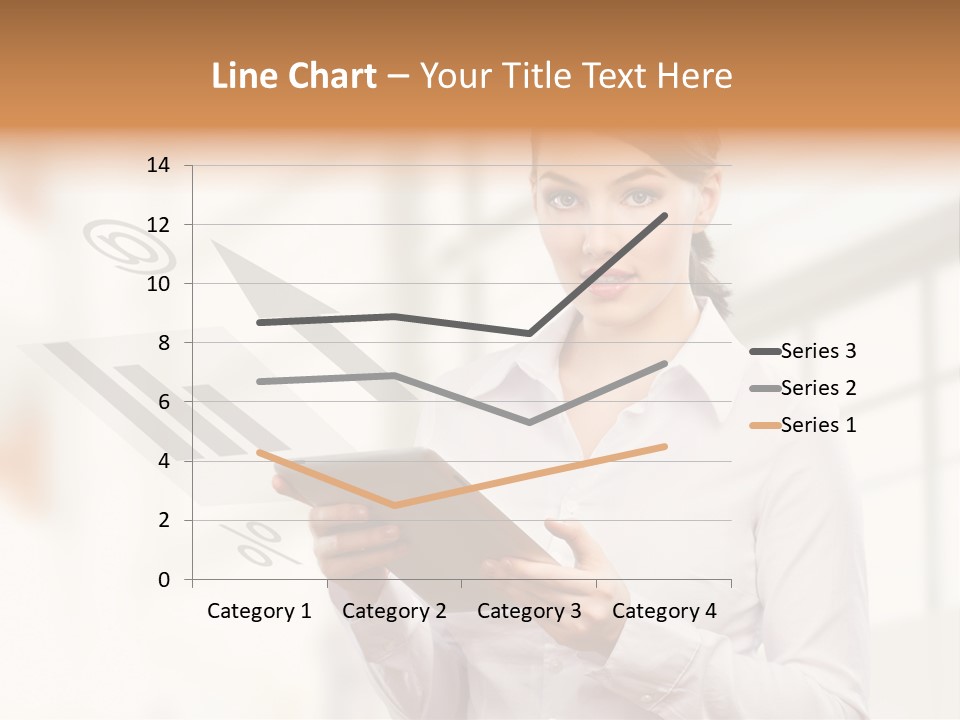 Corporate Beauty Tablet PowerPoint Template