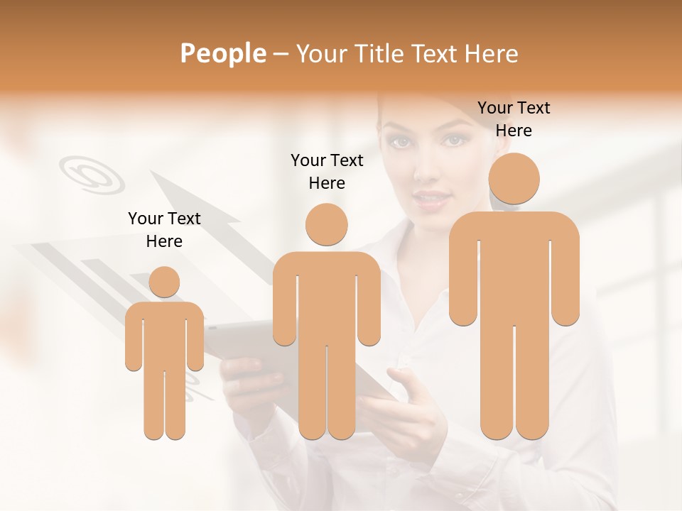 Corporate Beauty Tablet PowerPoint Template