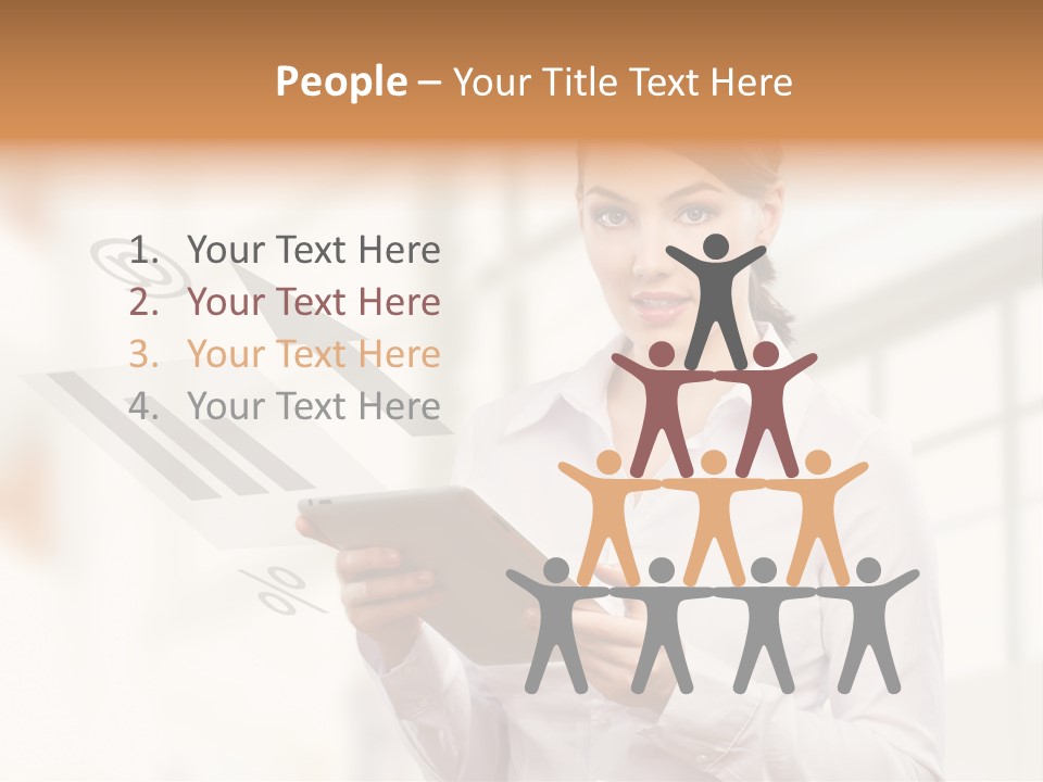 Corporate Beauty Tablet PowerPoint Template