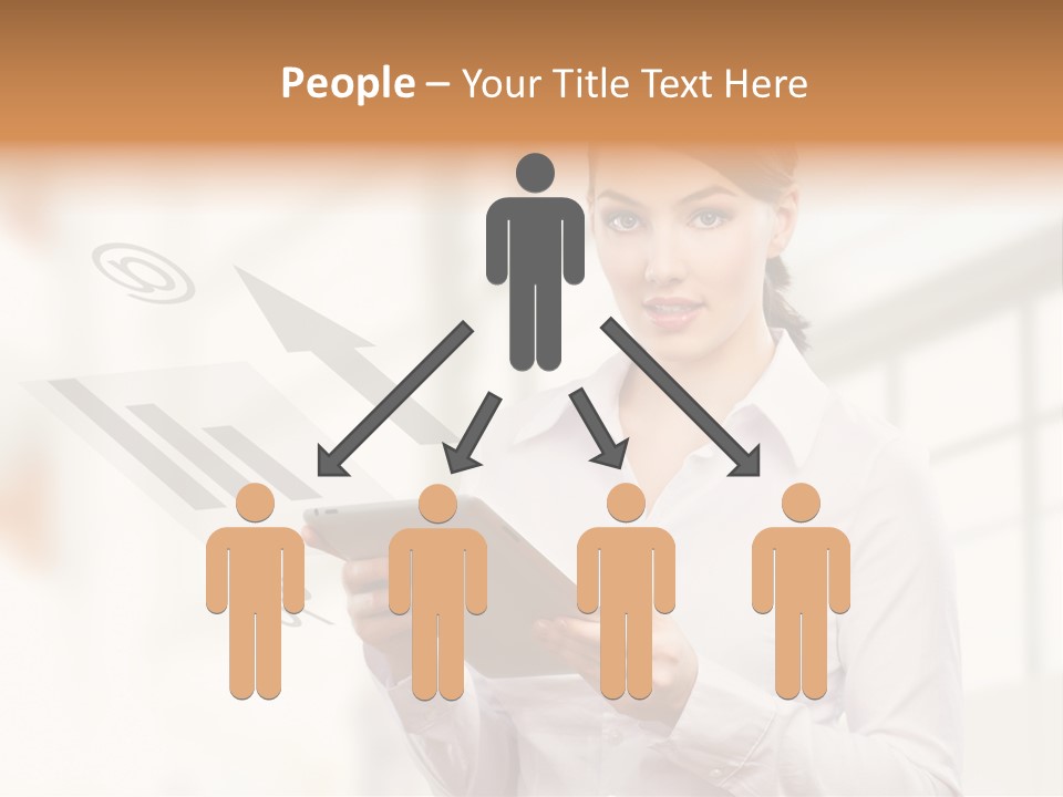 Corporate Beauty Tablet PowerPoint Template