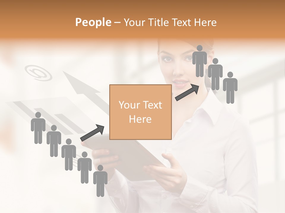 Corporate Beauty Tablet PowerPoint Template