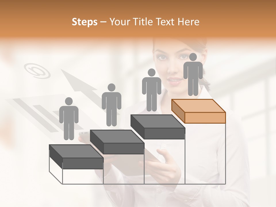 Corporate Beauty Tablet PowerPoint Template