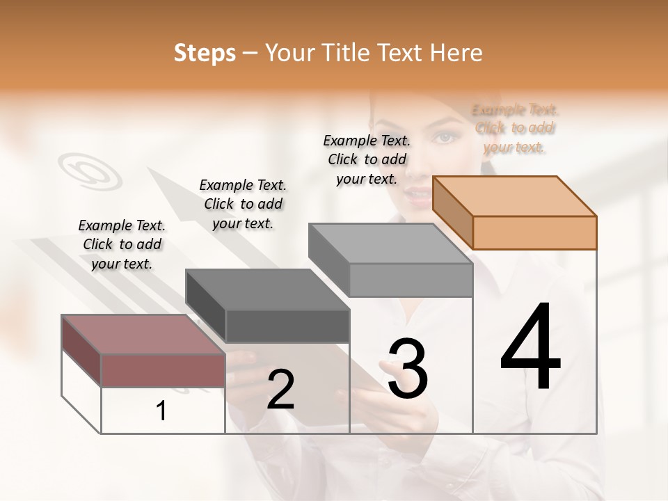 Corporate Beauty Tablet PowerPoint Template