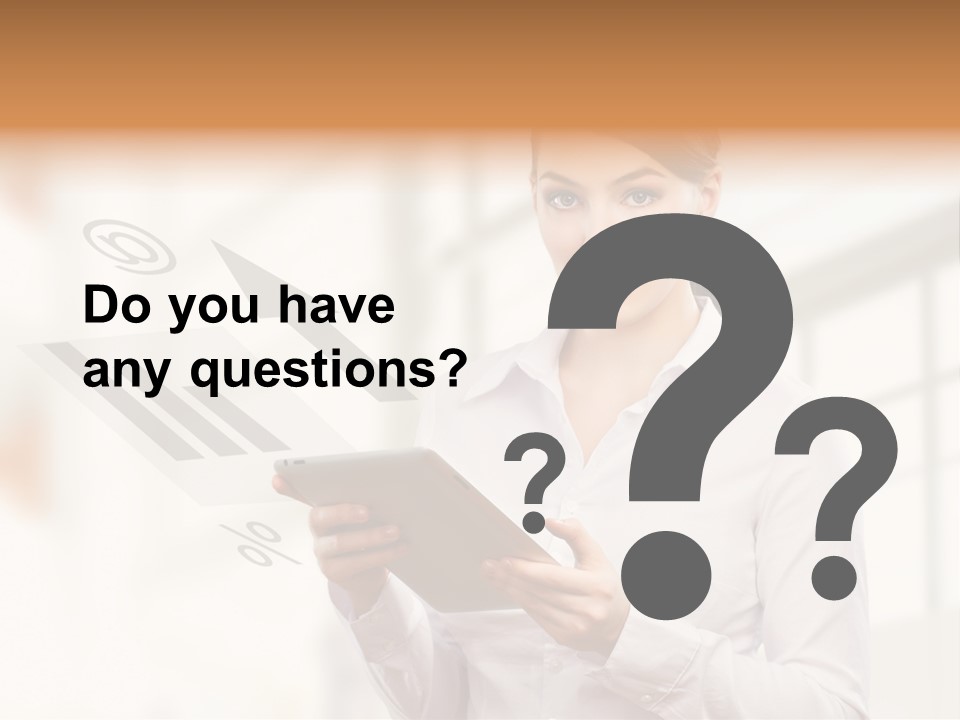 Corporate Beauty Tablet PowerPoint Template