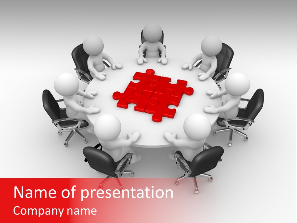 Attention Collective Success PowerPoint Template