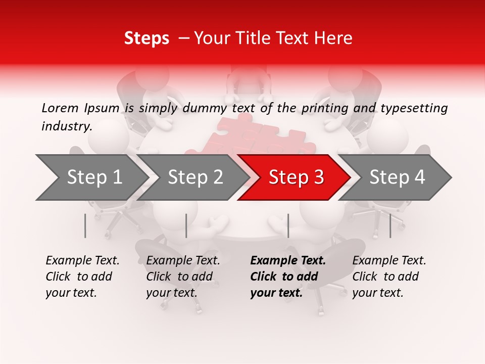Attention Collective Success PowerPoint Template