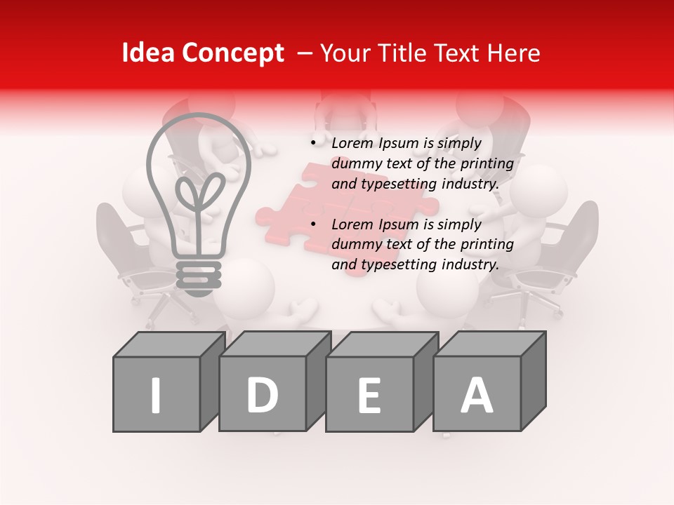 Attention Collective Success PowerPoint Template