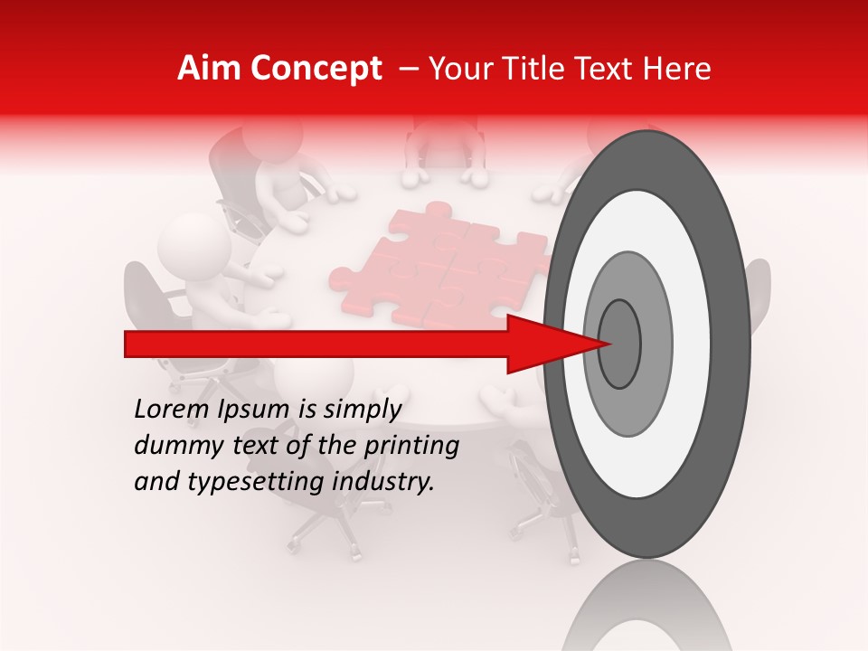 Attention Collective Success PowerPoint Template