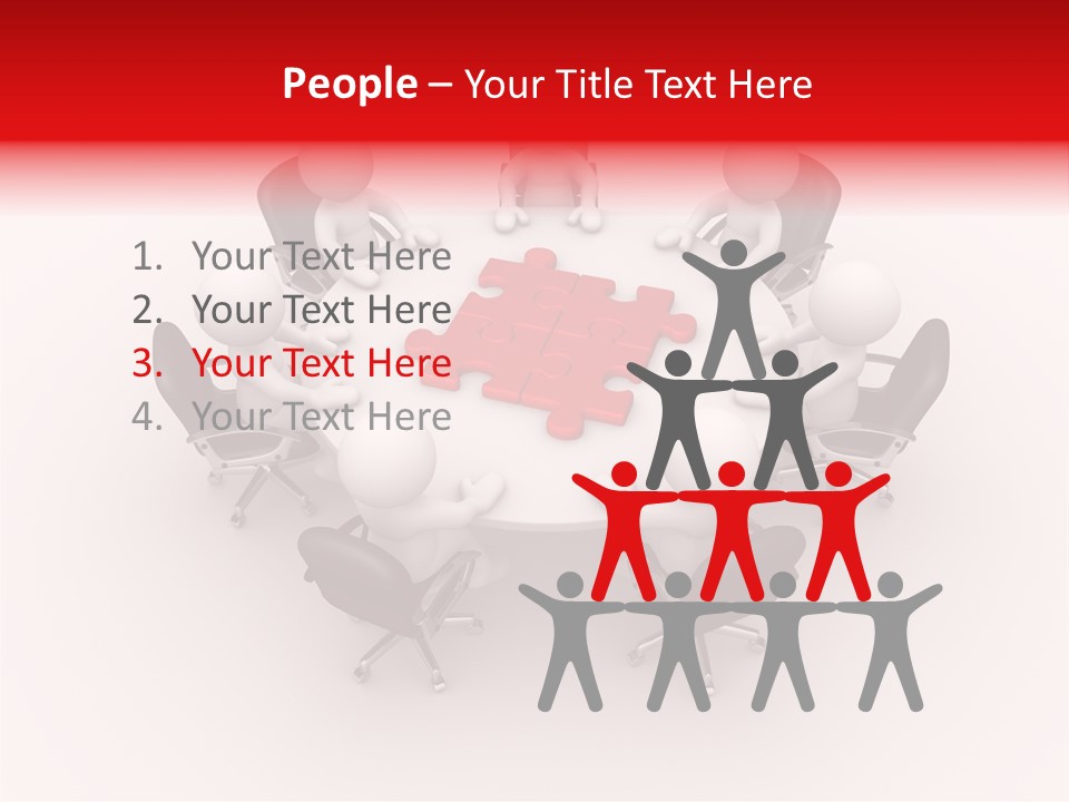 Attention Collective Success PowerPoint Template