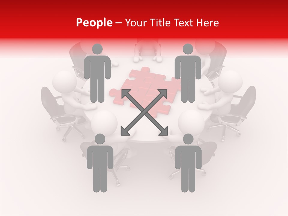 Attention Collective Success PowerPoint Template