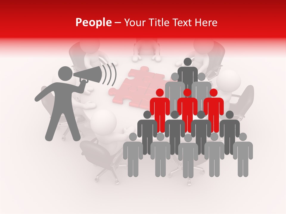 Attention Collective Success PowerPoint Template