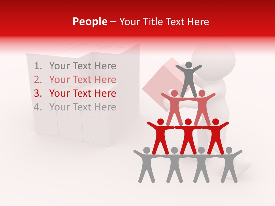 Partnership Stack Activity PowerPoint Template