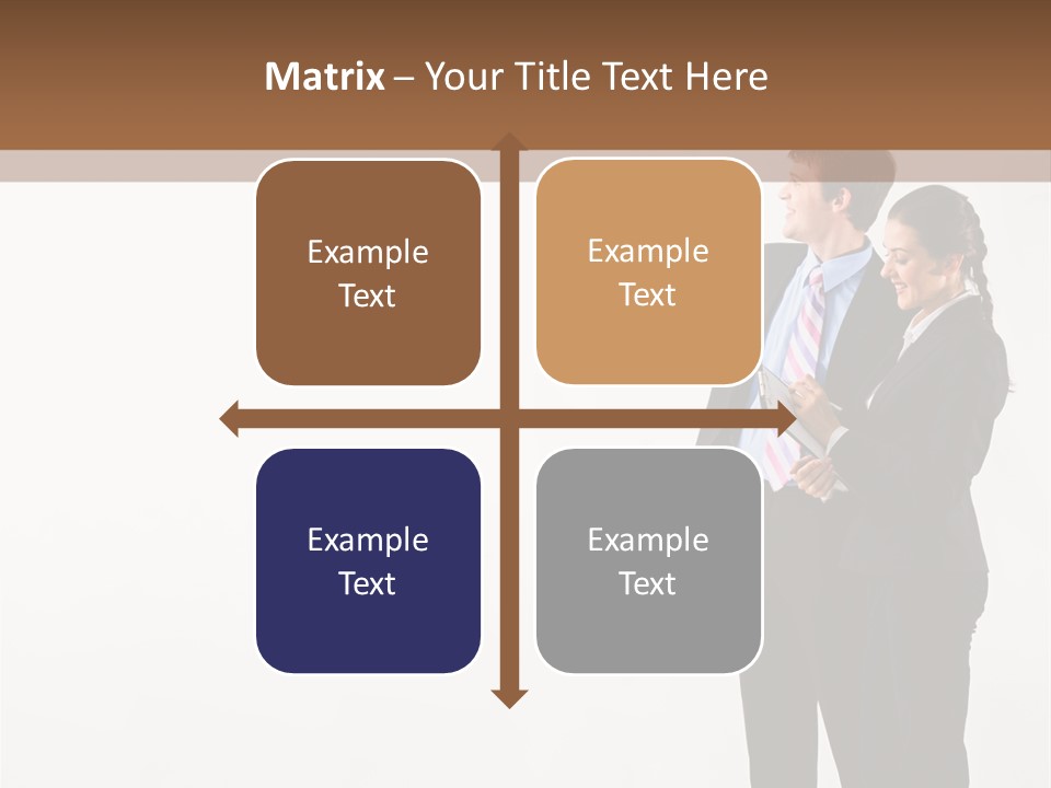 Writing Happy Pointing PowerPoint Template