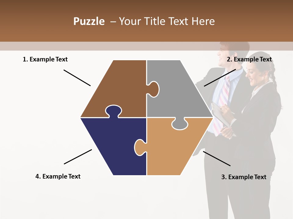 Writing Happy Pointing PowerPoint Template