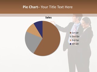 Writing Happy Pointing PowerPoint Template