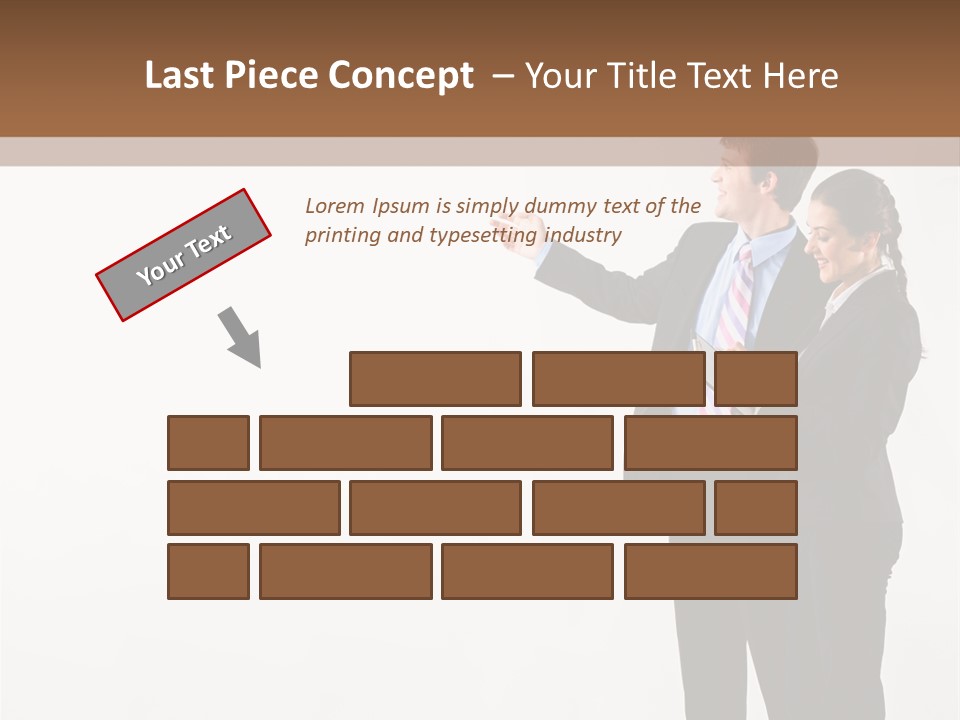 Writing Happy Pointing PowerPoint Template