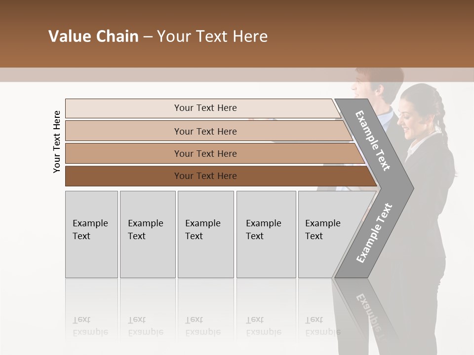 Writing Happy Pointing PowerPoint Template