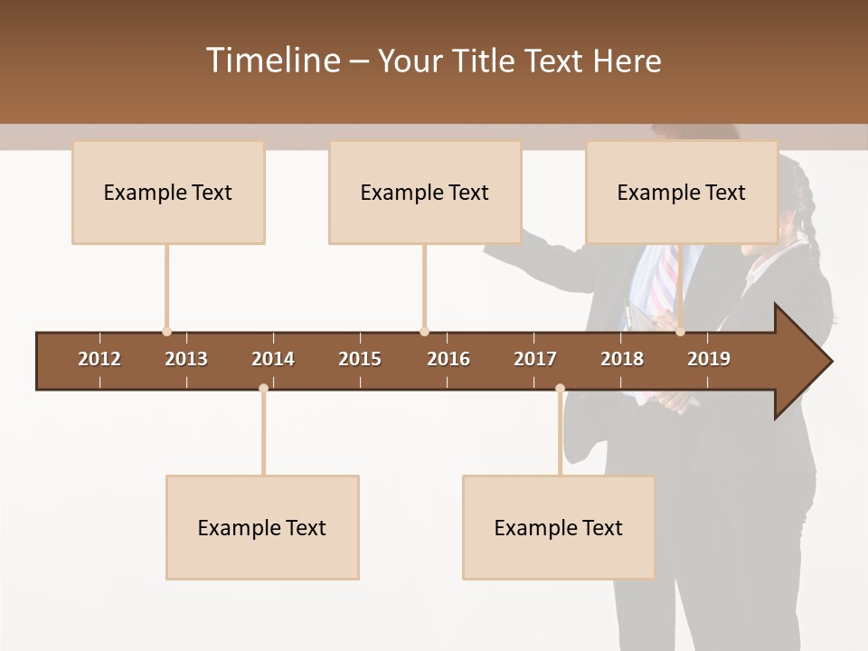 Writing Happy Pointing PowerPoint Template