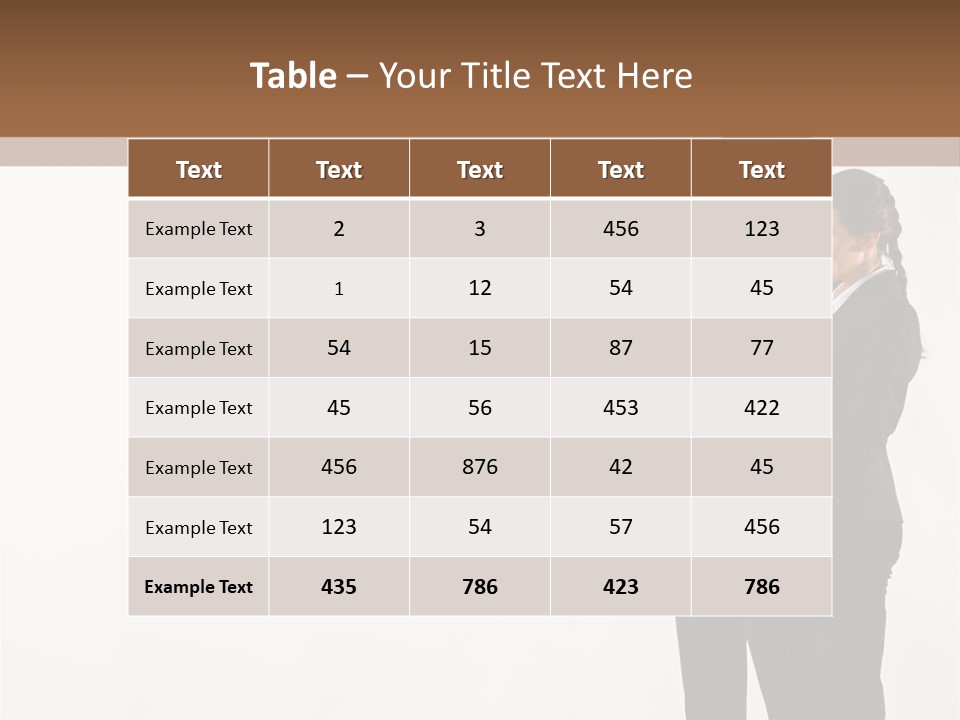 Writing Happy Pointing PowerPoint Template