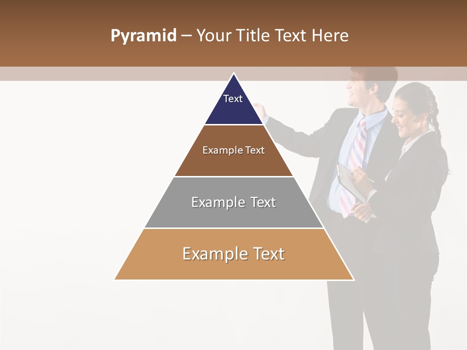 Writing Happy Pointing PowerPoint Template