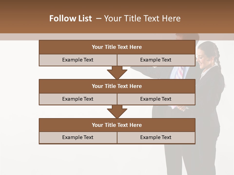 Writing Happy Pointing PowerPoint Template