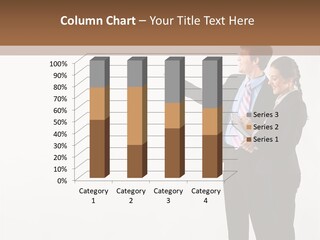 Writing Happy Pointing PowerPoint Template